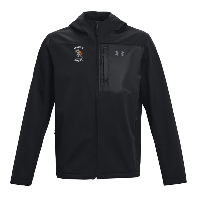 Norwich Rugby Coldgear Hooded Infrared Jacket Black SM
