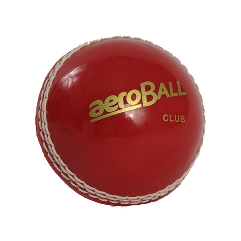 Aero Safety Cricket Ball (Multicolour) – Club – Senior Red