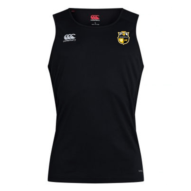 Jacksonville RFC Club Dry Singlet by Canterbury XS Black