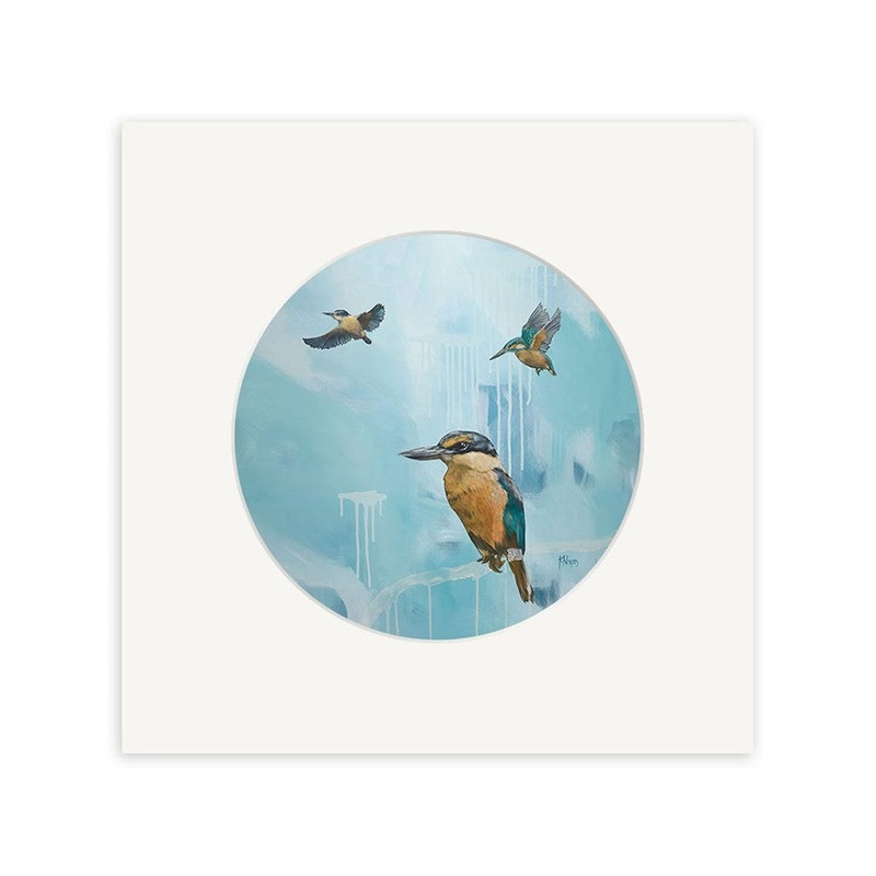 Kirsty Nixon Small Art Print High Fliers