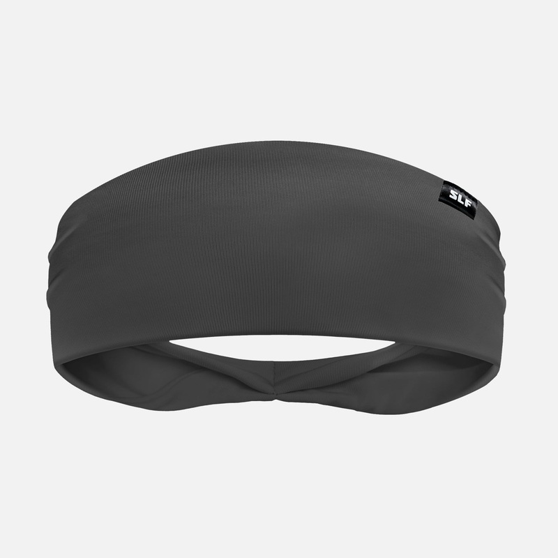 Hue Dark Gray Headband ONE SIZE Dark Gray