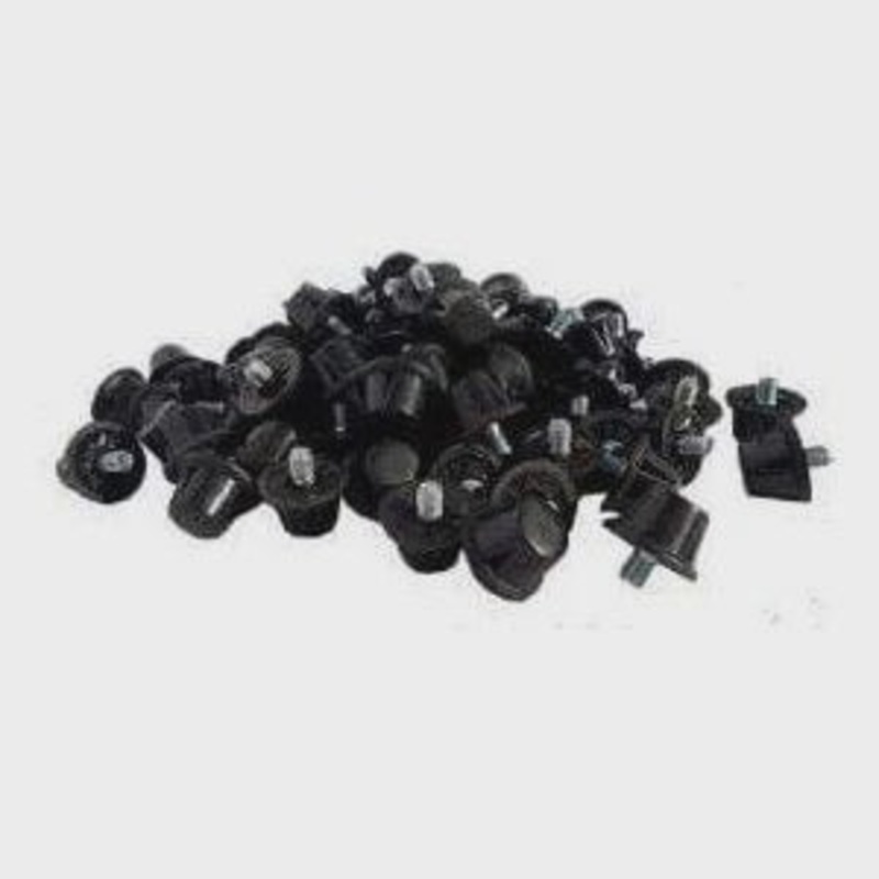 Tiger Rubber Single Studs – Black 10 mm