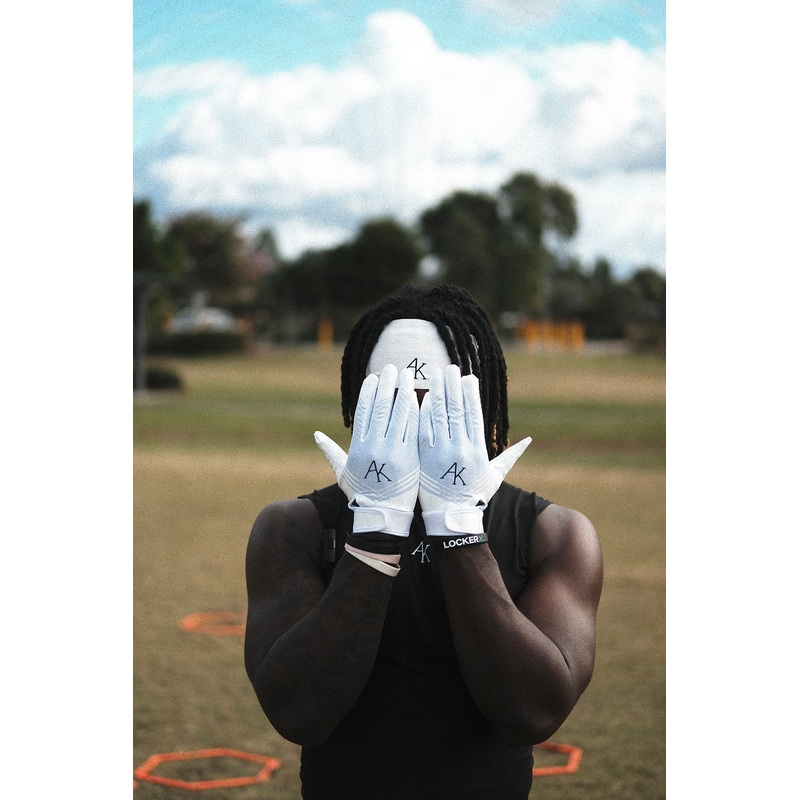 AK ‘Core’ Receiver Gloves White XL