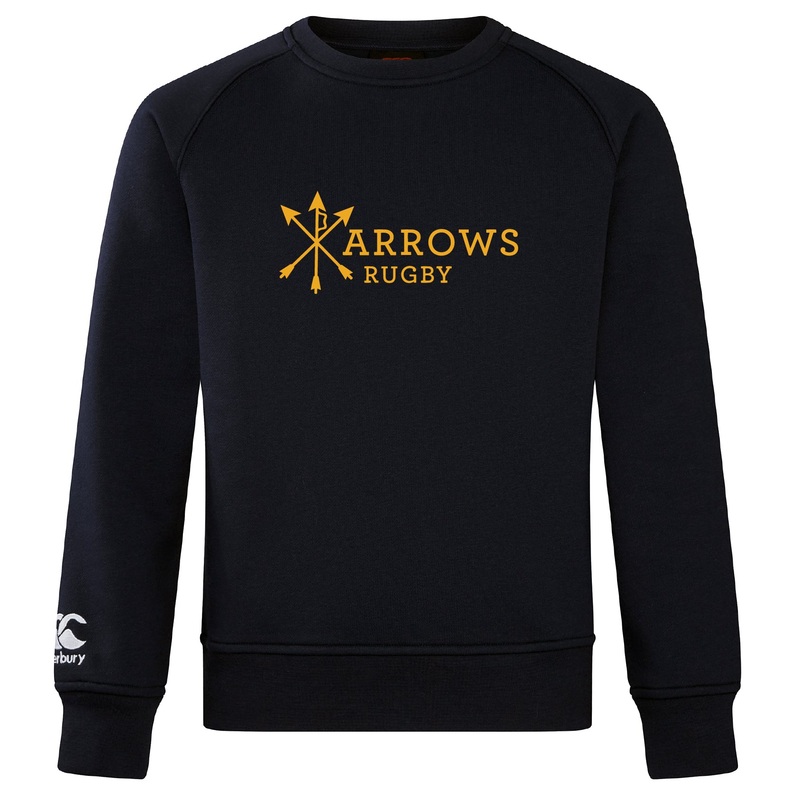 Arrows Rugby Club Club Crew Sweatshirt by Canterbury XS Black