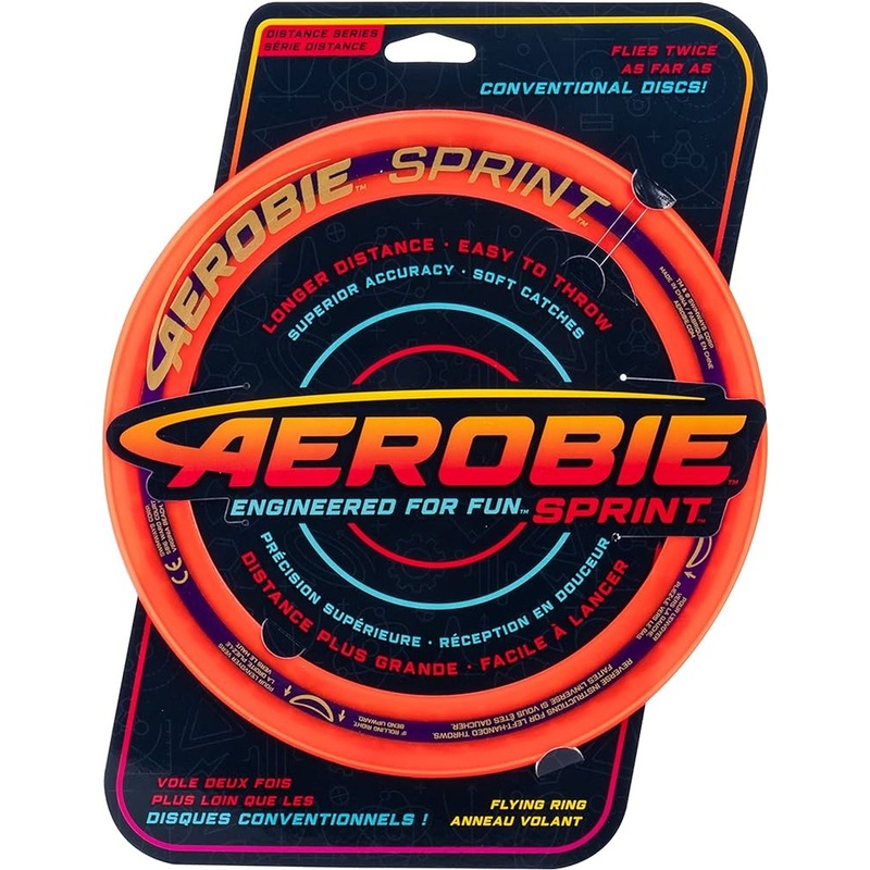 Aerobie 10 Inch Sprint Ring – Orange Orange One Size