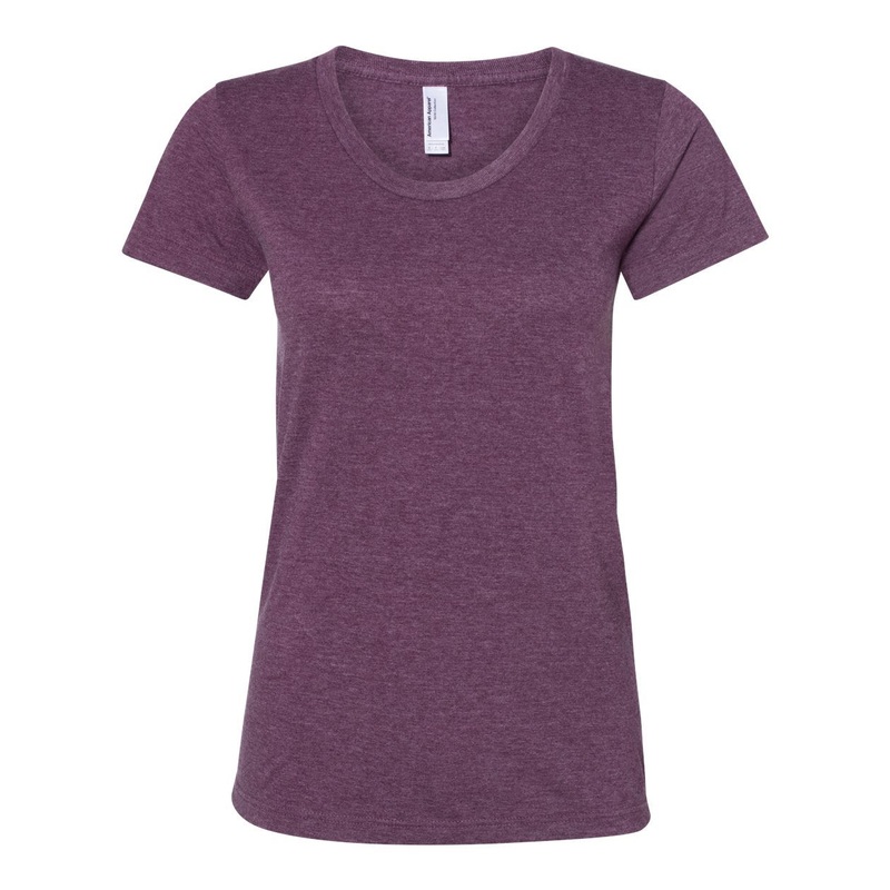 American Apparel  Women’s 50/50 Tee Lapis S