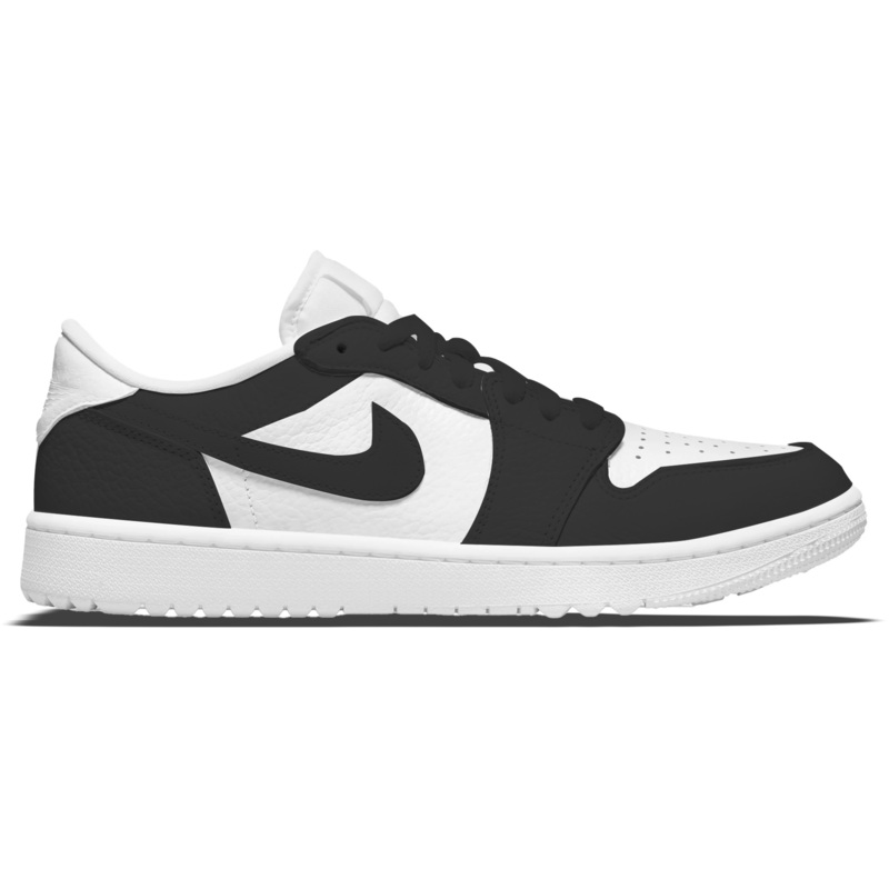 “Black & White” Jordan 1 Golf Shoes Men’s 3.5