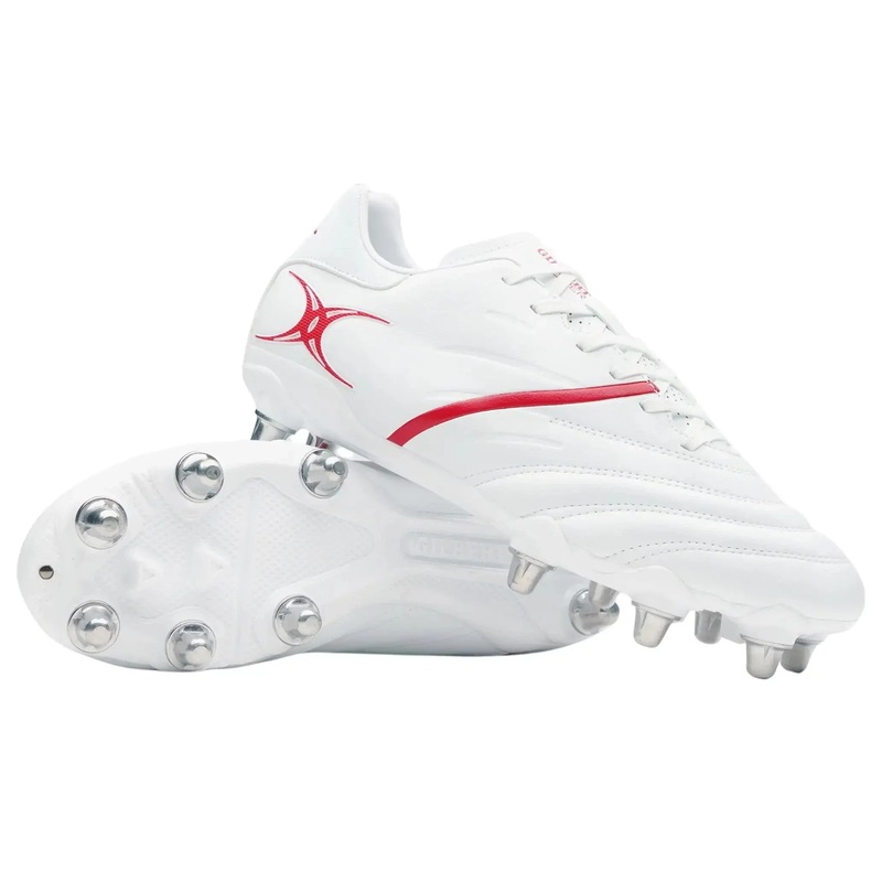 Gilbert Sidestep X20 8S Power – White/Red 6.5 White