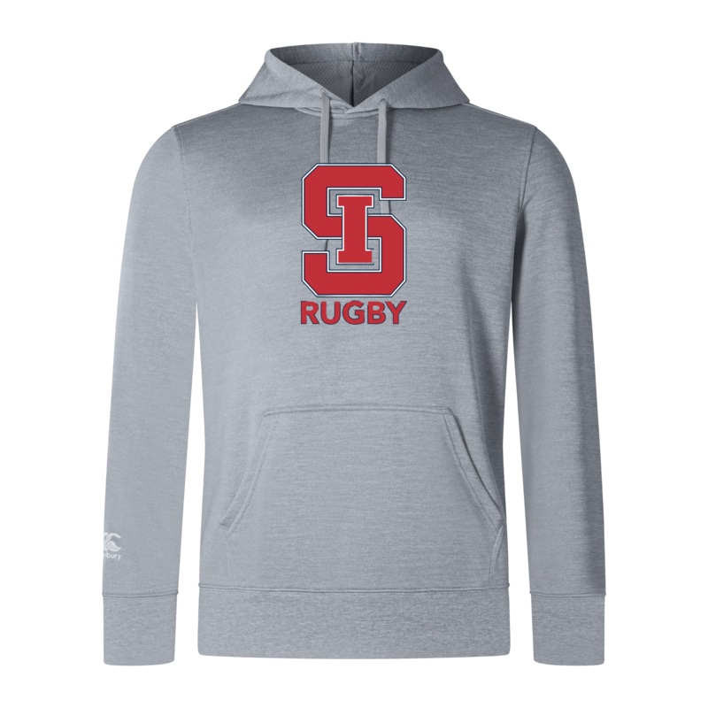 St. Ignatius Rugby Club Lightweight Hoodie by Canterbury Y4 Grey