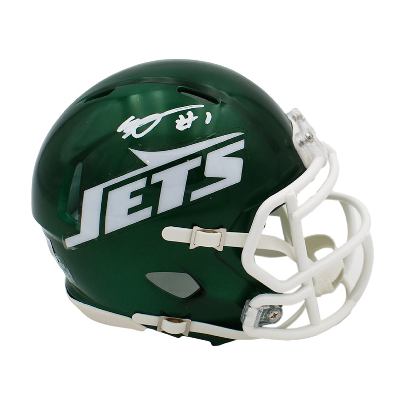 Ahmad “Sauce” Gardner Autographed Speed Mini Helmet