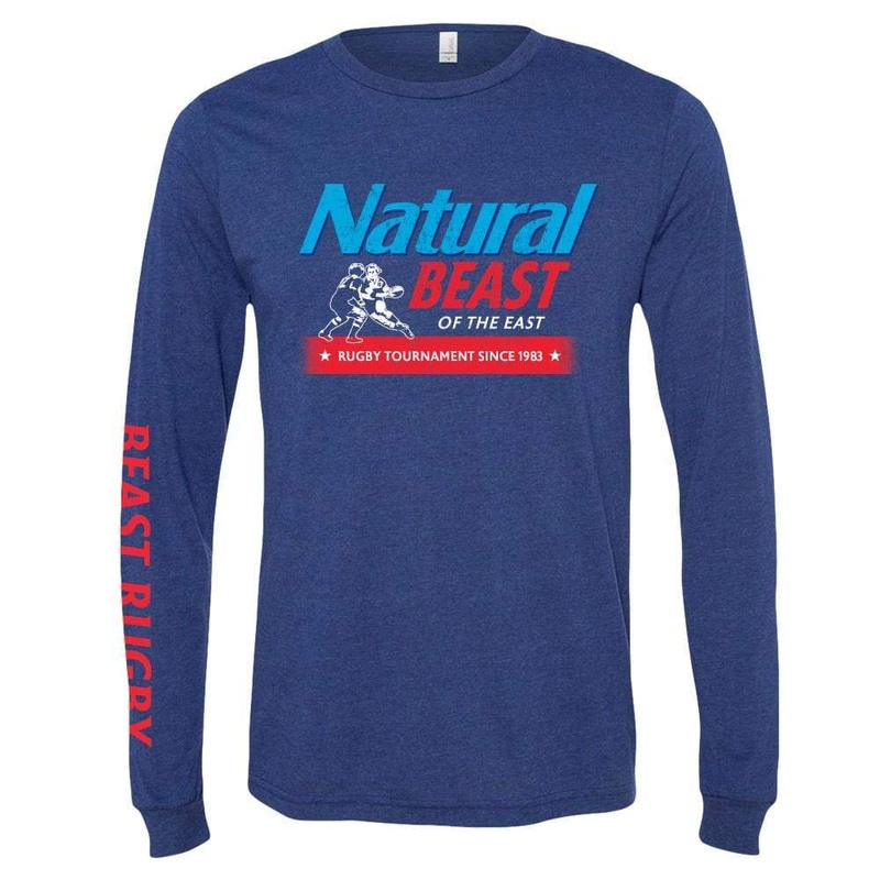 Beast of the East ’19 Natural Beast LS T-Shirt Navy Small