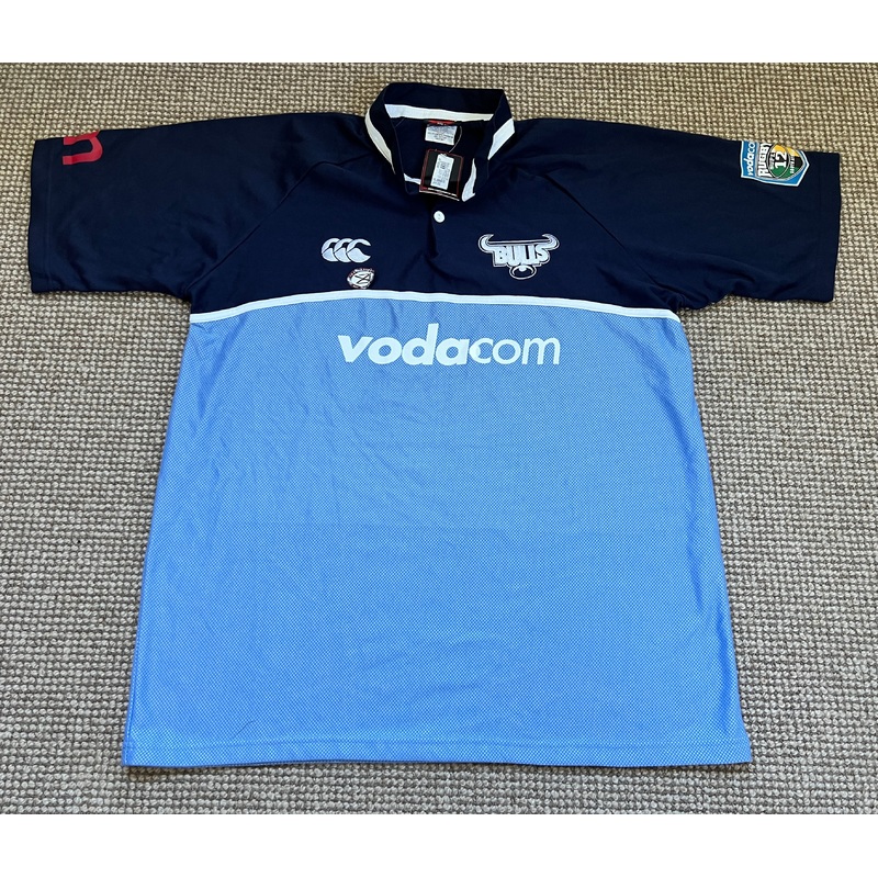 2004 Blue Bulls Home Jersey – XL (Temex) (BNWT)