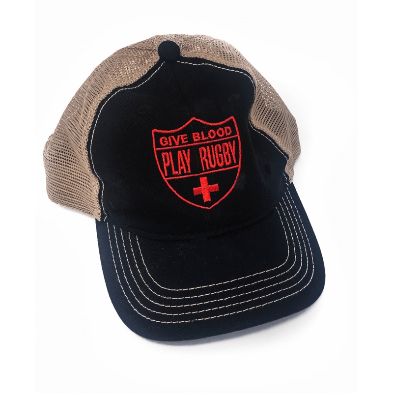 Give Blood Play Rugby Cap