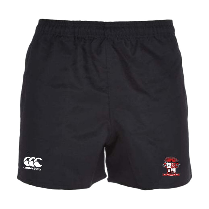Battleship Women’s Rugby Player’s Drill Short by Canterbury 6 Black