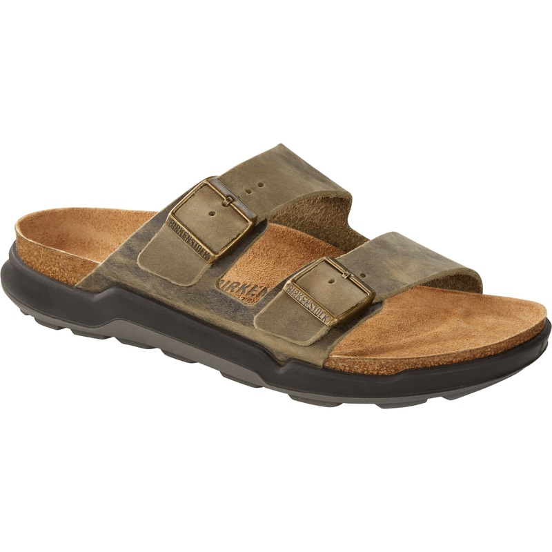 Birkenstock Arizona Crosstown Oiled Leather – Faded Khaki 40 Regular
