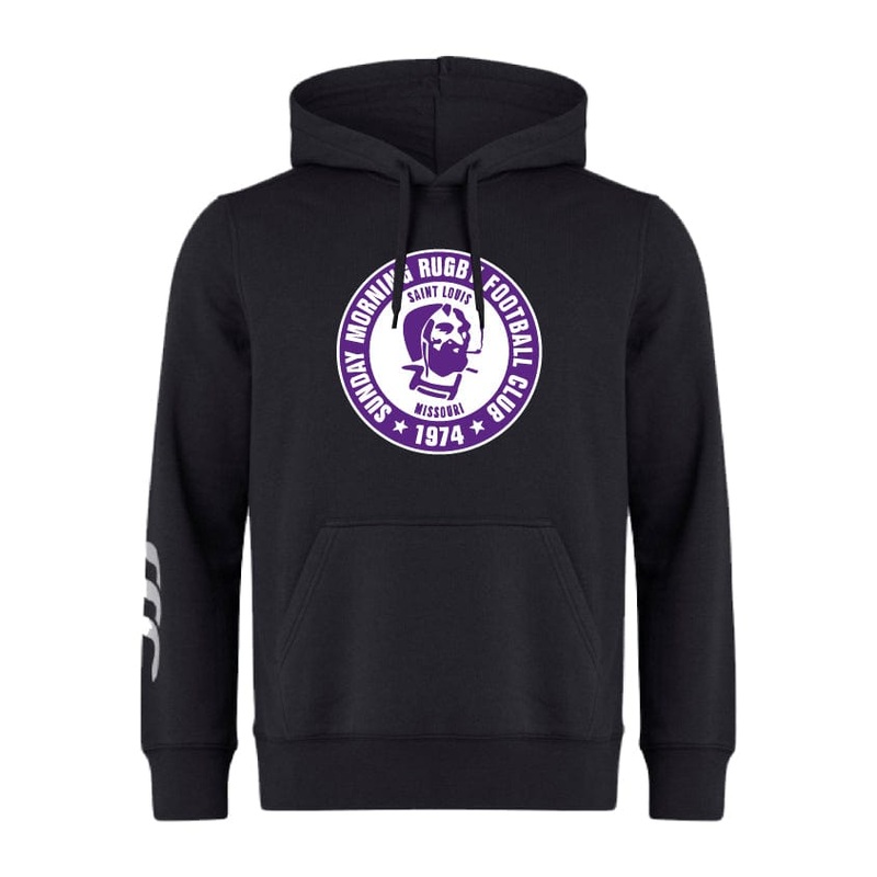 Sunday Morning RFC Club Hoodie by Canterbury Y4 Black