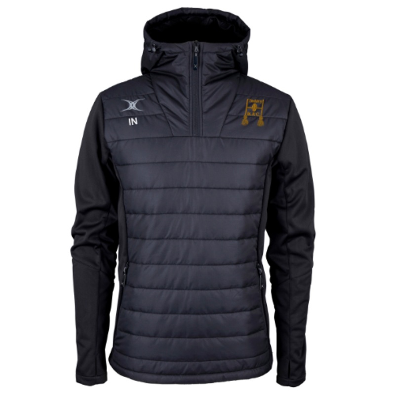 Tadley RFC Adult’s Black Pro Active Quarter Zip Jacket 2XS