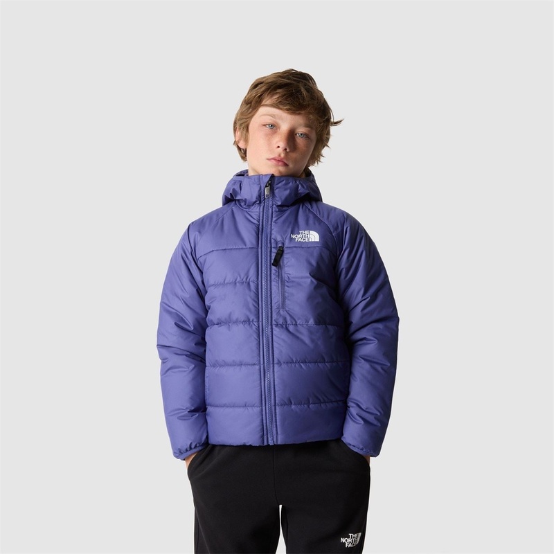 The North Face Perrito Jacket Juniors 12/L Cave Blue OSX