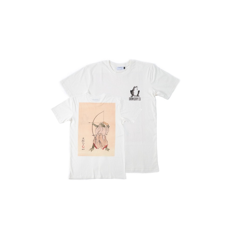 Baldo Archer Kaeru T-Shirt – Off White S