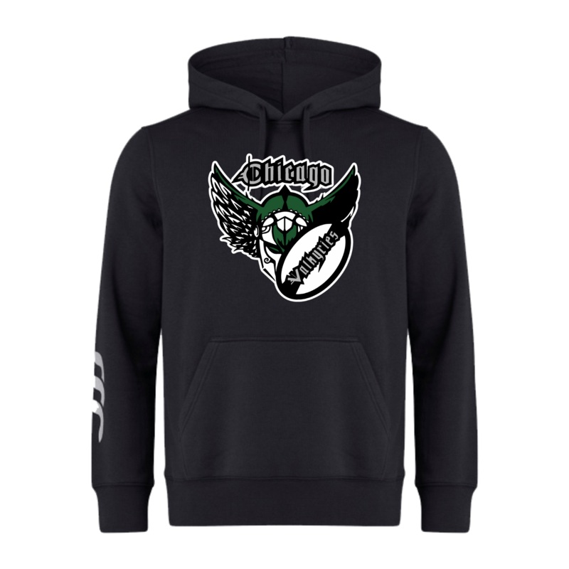 Chicago Valkyries Club Hoodie by Canterbury Y4 Black