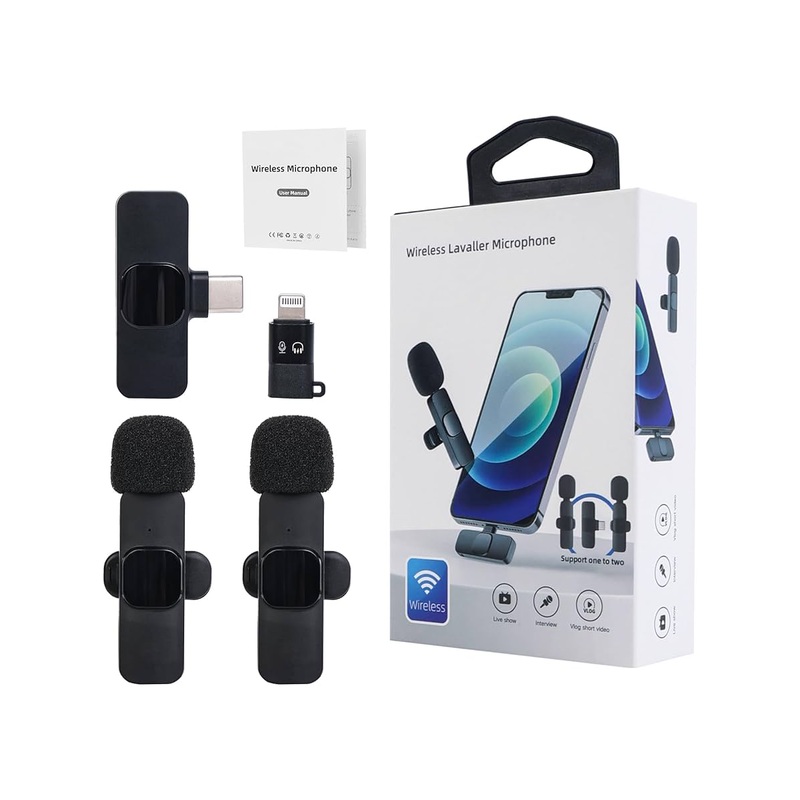 Wireless Lavalier Lapel Microphone