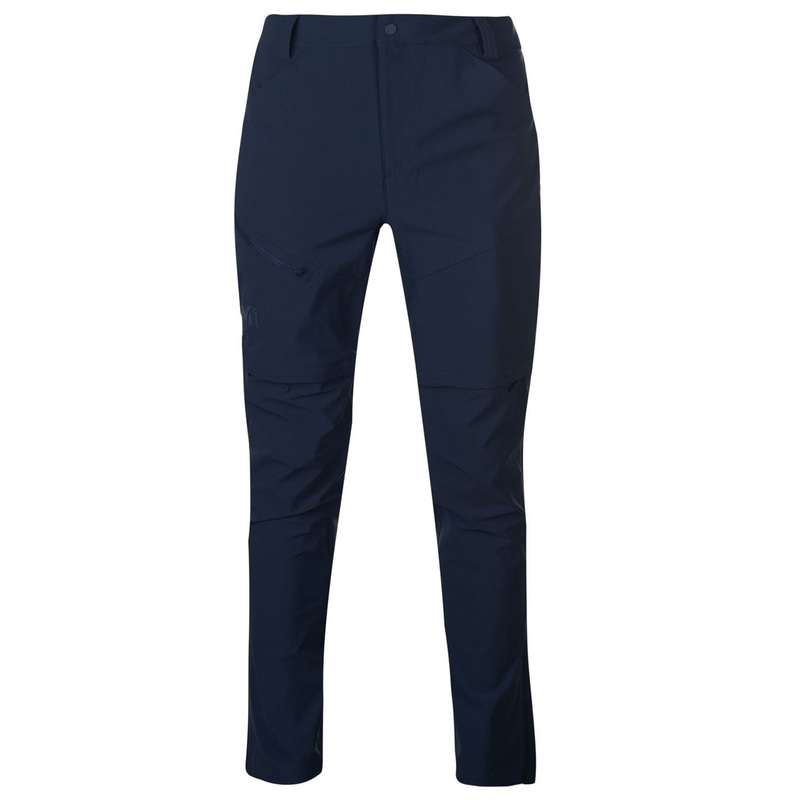 Millet Mens Trekker Stretch Zip Off Trousers L (42) Orion Blue