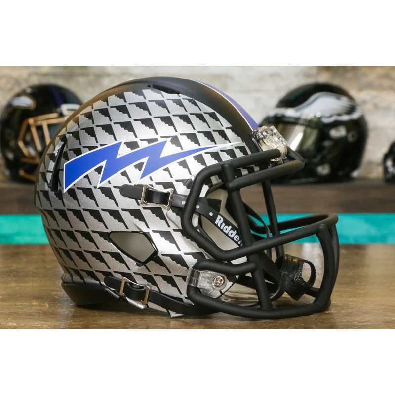 Air Force Falcons Riddell Speed Mini Helmet – Stealth Bomber