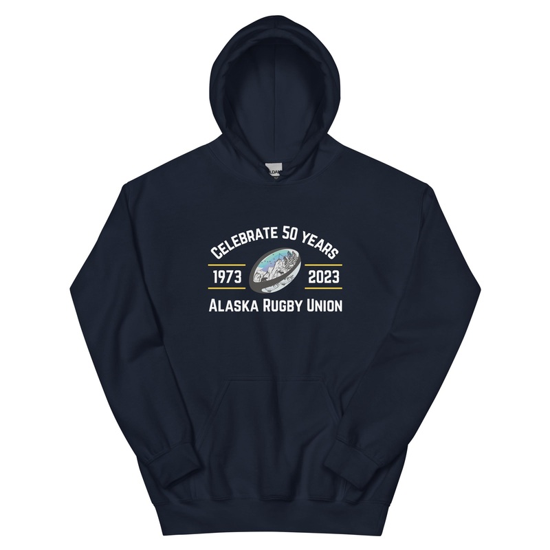 AKRU 50th Anniversary Heavy Blend Hoodie Navy S