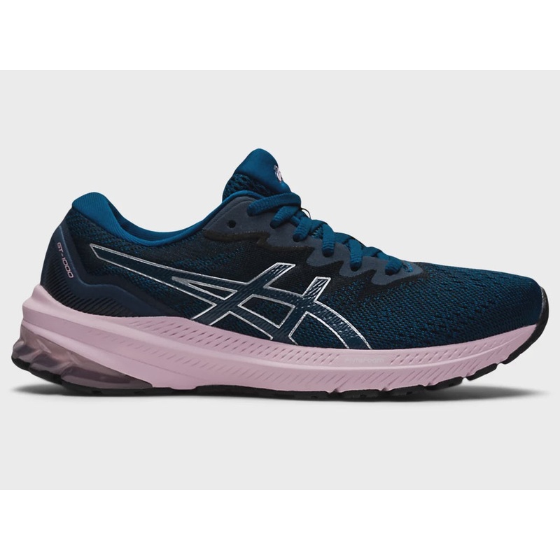Asics Womens GT-1000 11 (D) – Mako Blue/Barley Rose US 7