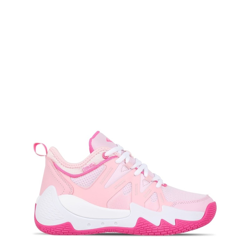 Everlast Bb500 Jn62 Lace-Up Sneakers 5 (38) Pink/White