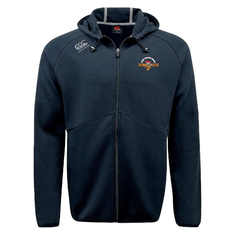 Flint Rogues Tempo Vapodri Full-Zip Hoodie by Canterbury XS Black