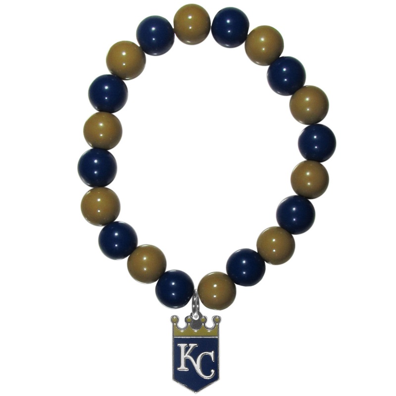 Siskiyou Kansas City Royals Bead Style Bracelet
