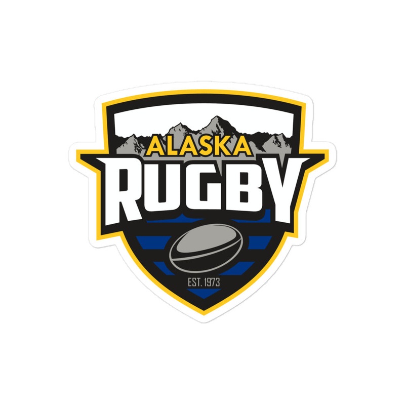 Alaska Rugby Stickers 5.55.5