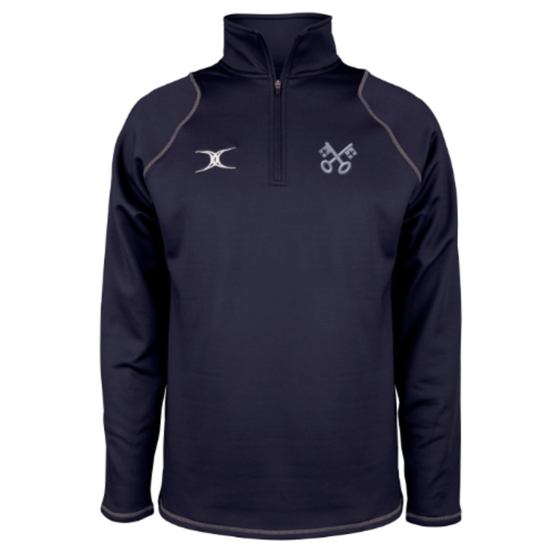 St Peters Collegiate Academy Child’s Dark Navy Quest Mens 1/4 Zip Fleece 5 to 6 Yrs
