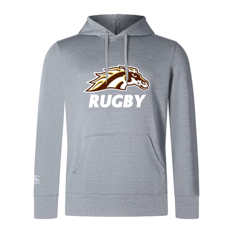 Western Michigan University Men’s Rugby Club Lightweight Hoodie by Canterbury Y4 Black