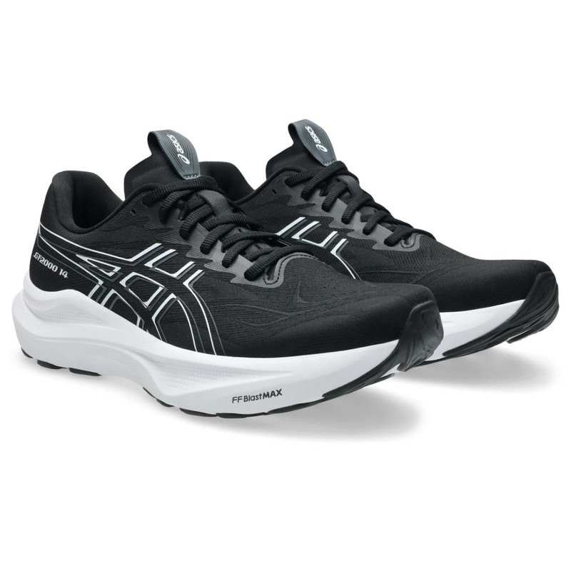 Asics Mens GT 2000 14 – Black/White US 8.5