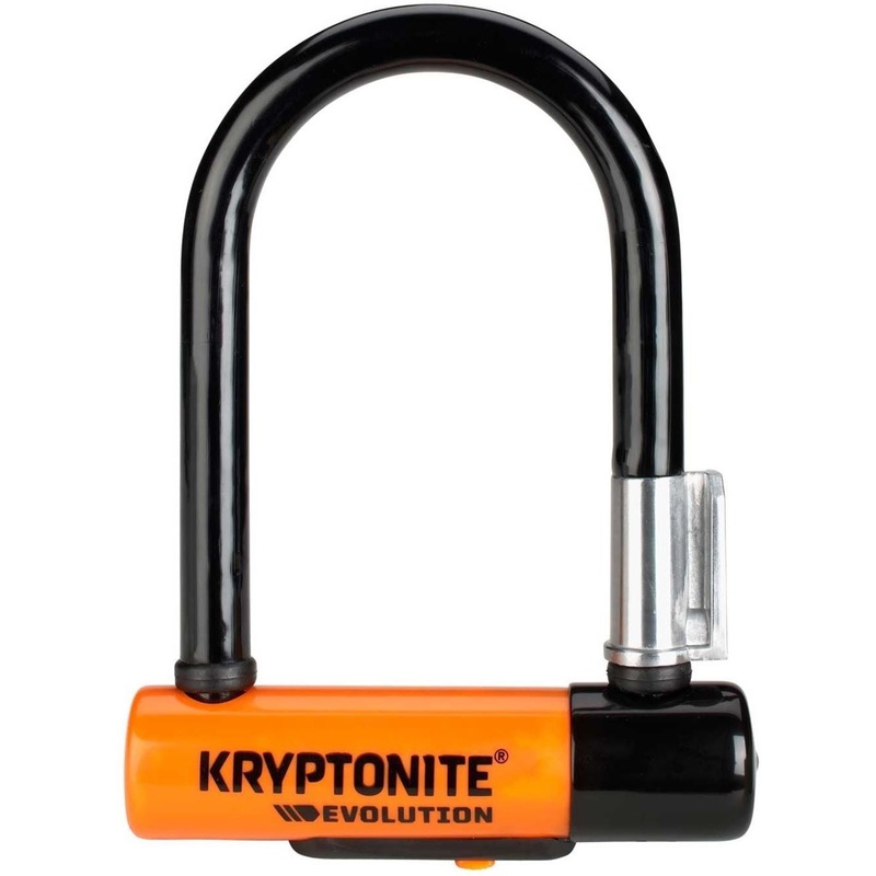 Kryptonite Evolution Mini 5 D Lock Sold Secure Gold One Size Black/Orange