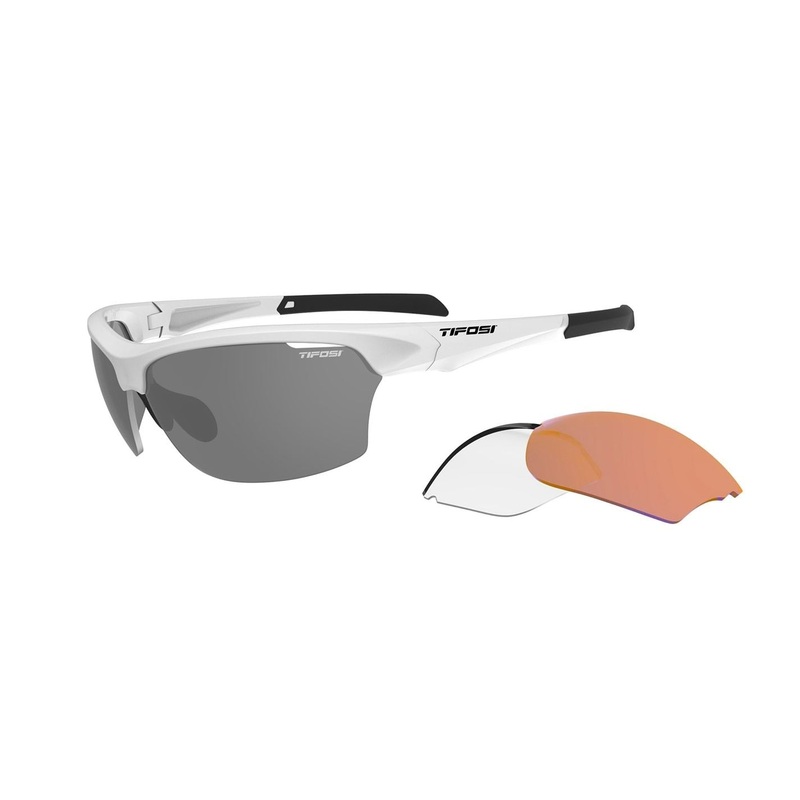 Tifosi Intense Interterchangable Lens Sunglasses One Size Matte White