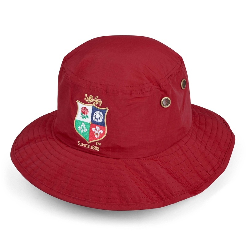 CCC British & Irish Lions 2025 Wide Brim Hat ALL Red