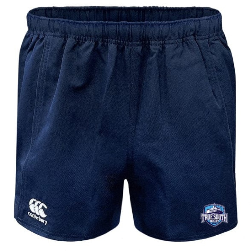 True South Rugby Union Advantage Rugby Shorts by Canterbury XS Navy