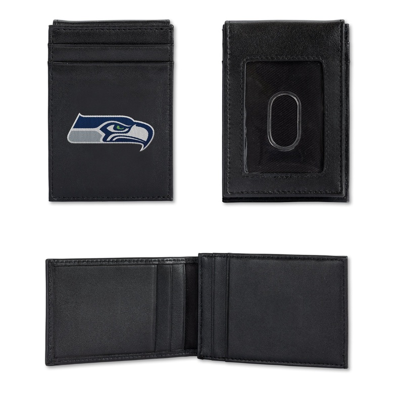 NFL Seattle Seahawks Embroidered Front Pocket Wallet Standard