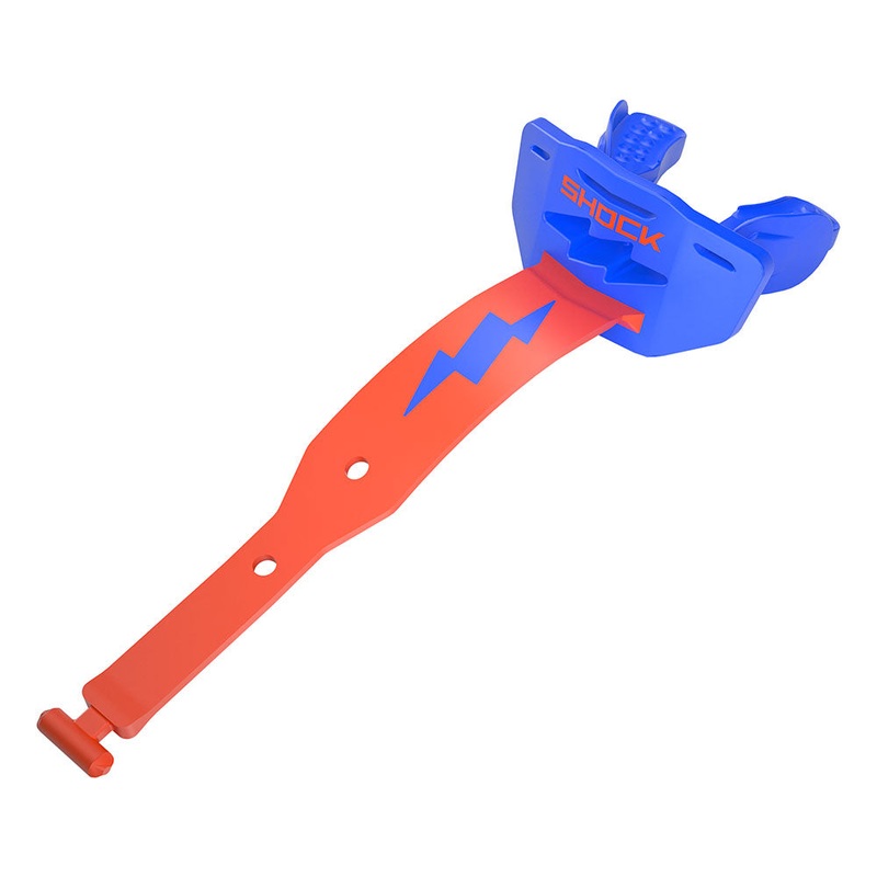 Thunder Bolt Lip Guard Royal/Orange OSFM