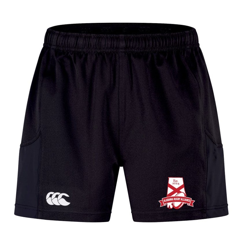 Alabama Rugby Alliance Advantage Short 2.0 by Canterbury 6 Black