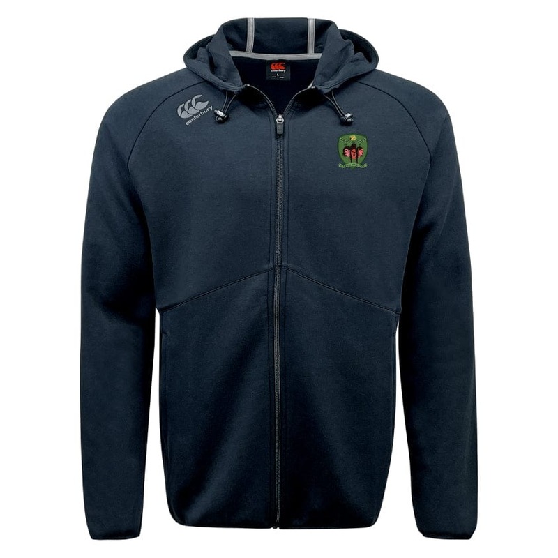Augusta Furies Tempo Vapodri Full-Zip Hoodie by Canterbury XS Black