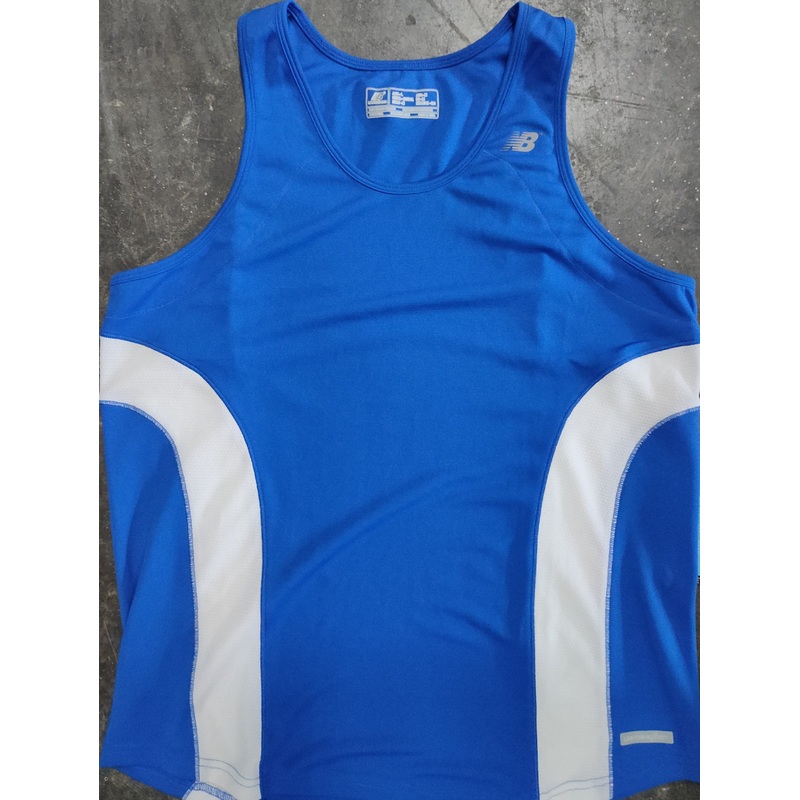 New Balance – Mens Gaz Singlet +++ M Red/White