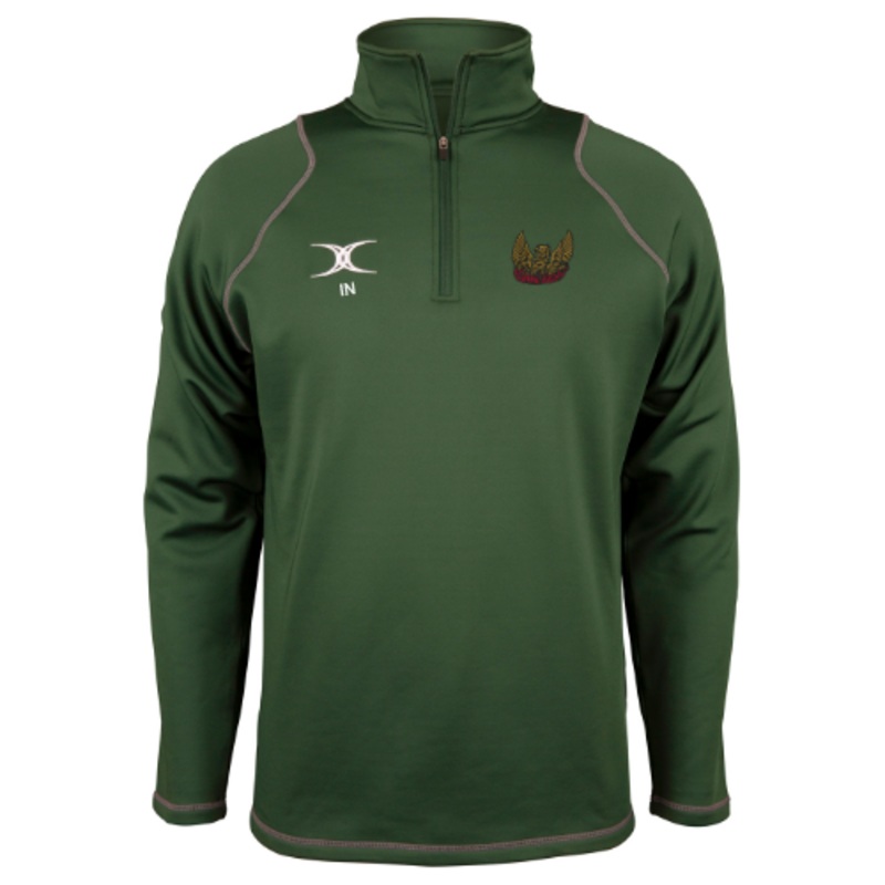 North Dorset RFC Child’s Green Quest Mens 1/4 Zip Fleece 5 to 6 Yrs