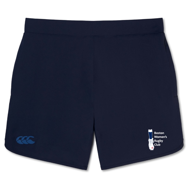Boston Women’s RFC Women’s Elite Woven Short by Canterbury 8 Navy