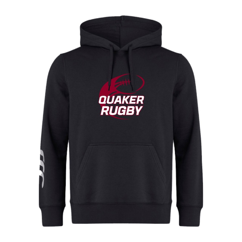 Guilford College Club Hoodie by Canterbury Y4 Black