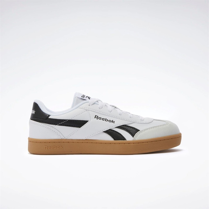 Reebok Smash Edge Jn61 Lace-Up Sneakers 4 (36) White/Black