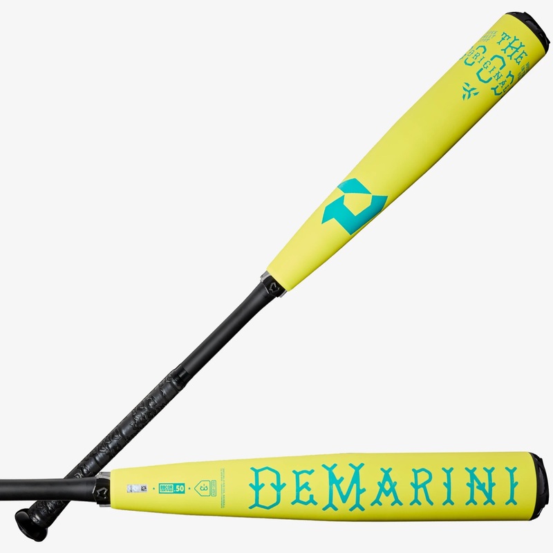 2025 Demarini Shock Factor The Goods -3 BBCOR Baseball Bat (Neon Yellow) 32″/29 oz